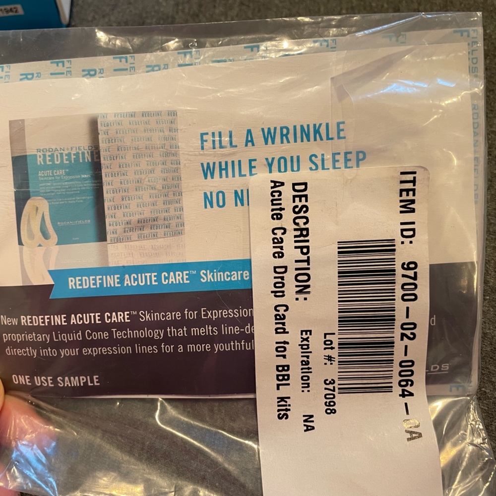 Rodan and Fields Acute Skincare stripes